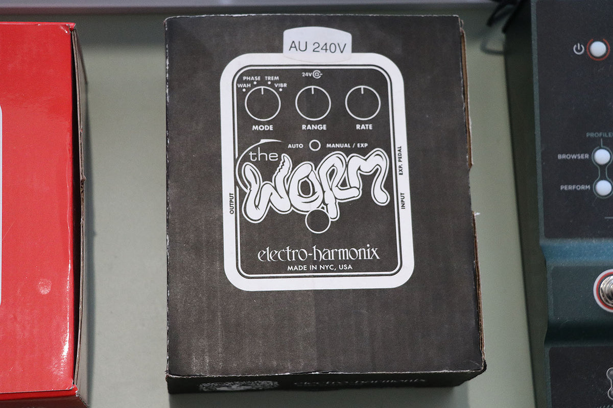 ELECTRO HARMONIX The Worm Wah / Phaser / Vibrato / Tremolo – The
