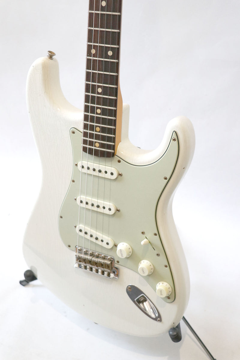 ❆Custom OlympicWhite Relic Stratocaster❆ fenderstratolympicwhite62cs_07