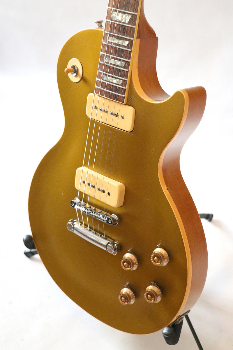 Gibson 1989 Les Paul Standard P90 Gold Top – The Guitar Colonel