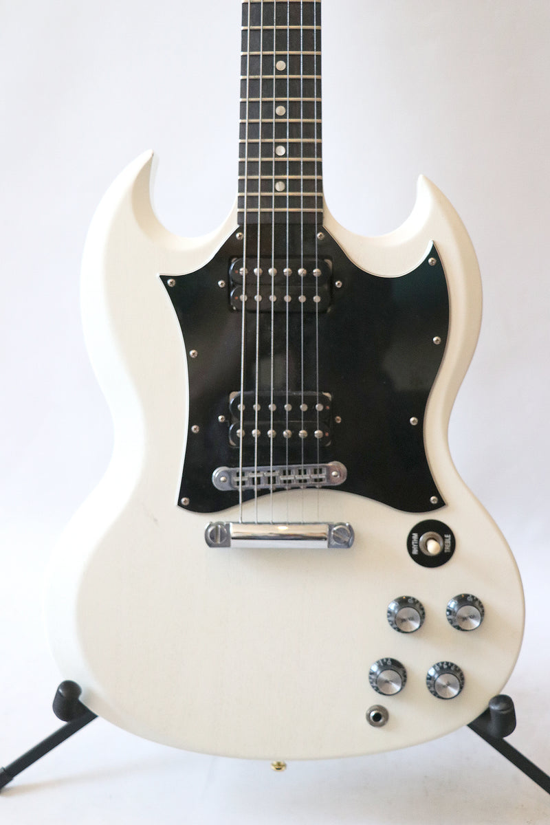 2009年製 Gibson SG Special Faded WornWhite Gibson 2009年製 SG Special - Faded Worn White | Blue Guitars