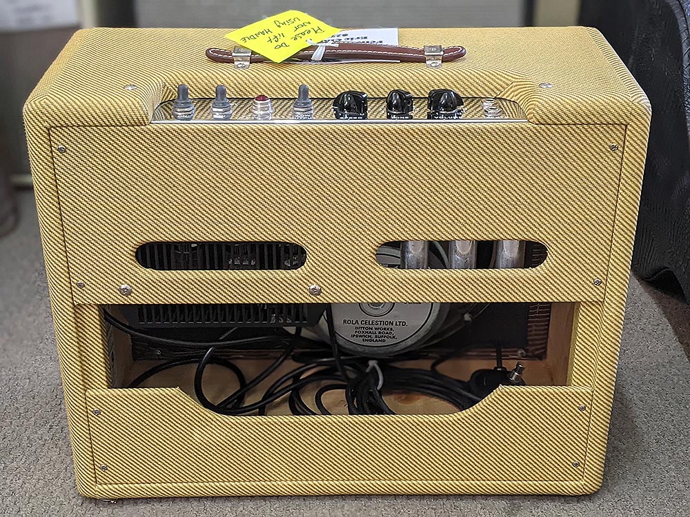 Eric Clapton Signature EC Tremolux 12W 1x12 Hand-Wired – The