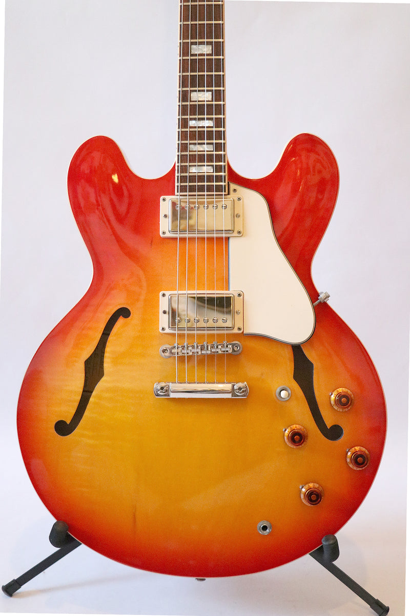 Gibson Memphis ES-335 Figured Heritage Cherry Sunburst 2018 – The