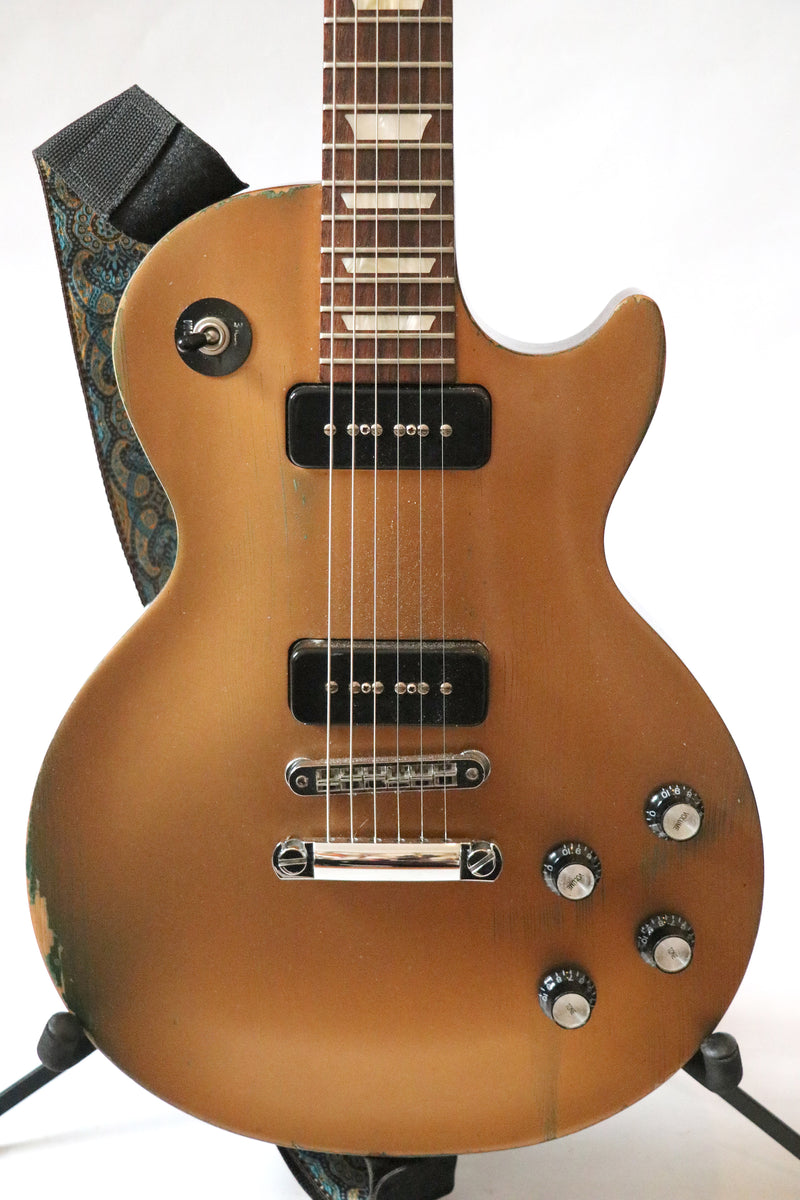 Gibson Les Paul Tribute 50's Gold Top 2013 – The Guitar Colonel