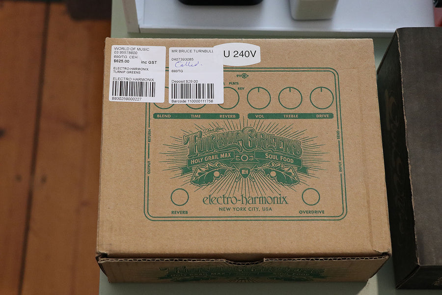 Electro Harmonix Turnip Greens Multi-Effect Pedal – The Guitar Colonel