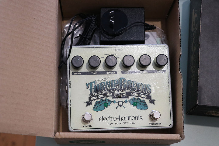 Electro Harmonix Turnip Greens Multi-Effect Pedal – The Guitar Colonel