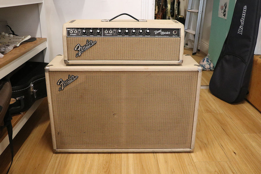 Fender Bandmaster Head and Cabinet - year 1964 – The Guitar Colonel