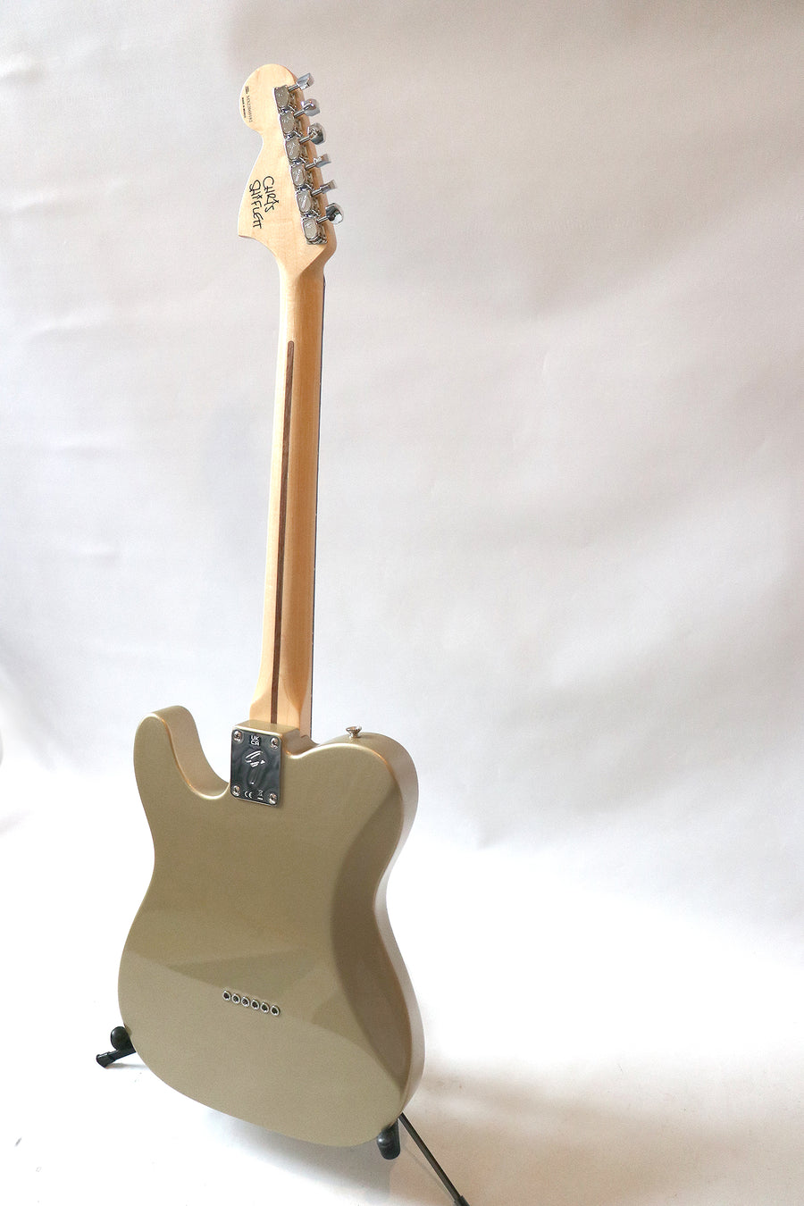 Fender Chris Shiflett Telecaster Deluxe Shoreline Gold