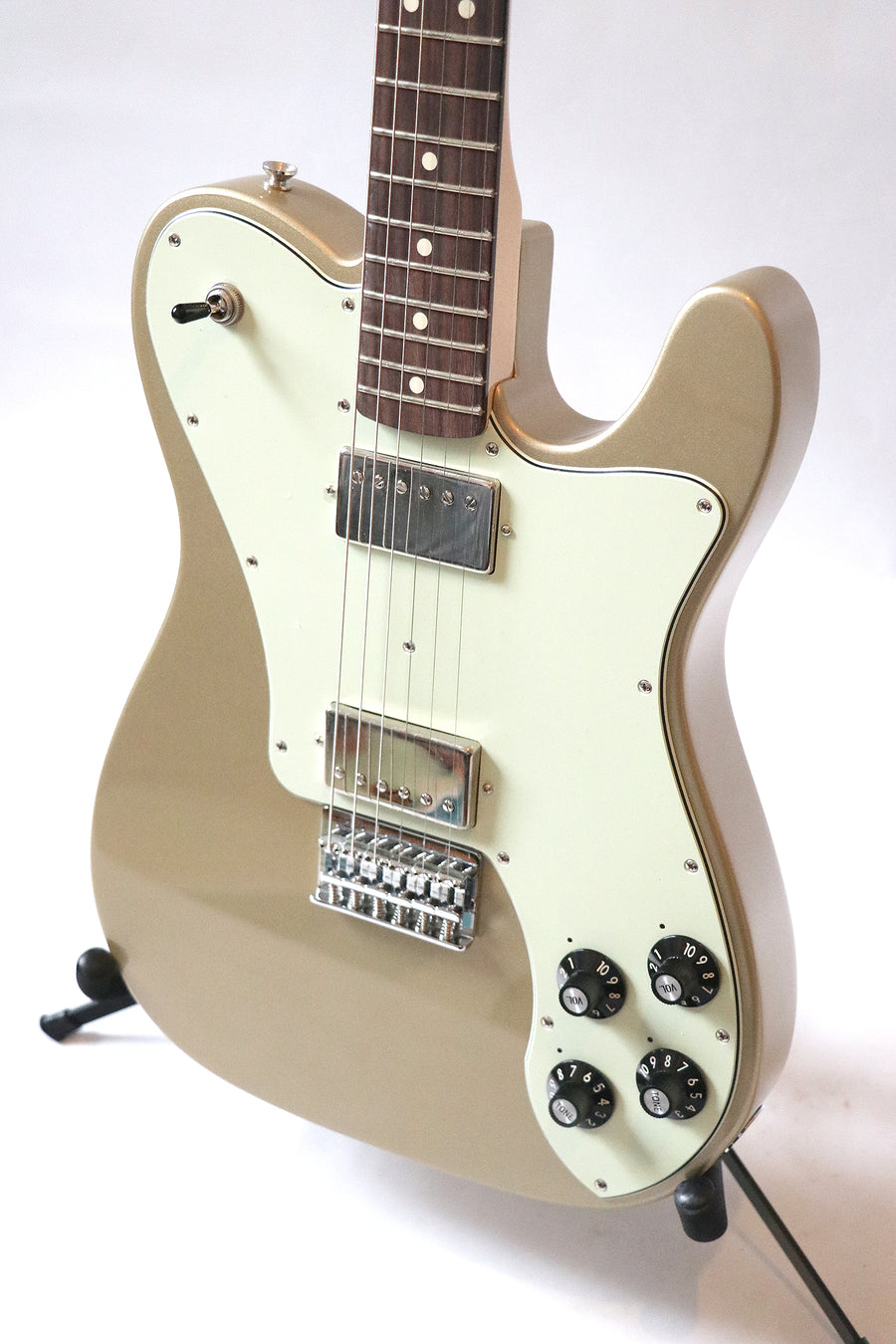 Fender Chris Shiflett Telecaster Deluxe Shoreline Gold