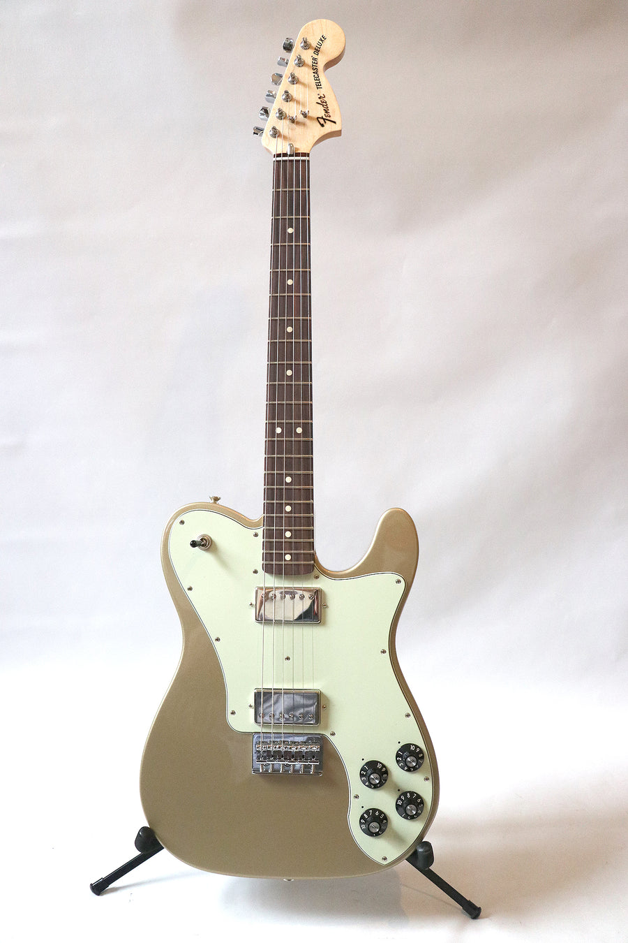 Fender Chris Shiflett Telecaster Deluxe Shoreline Gold