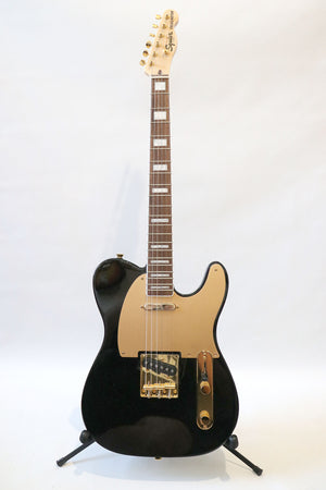 Fender Squier 40th Anniversary Telecaster, Gold Edition, Black