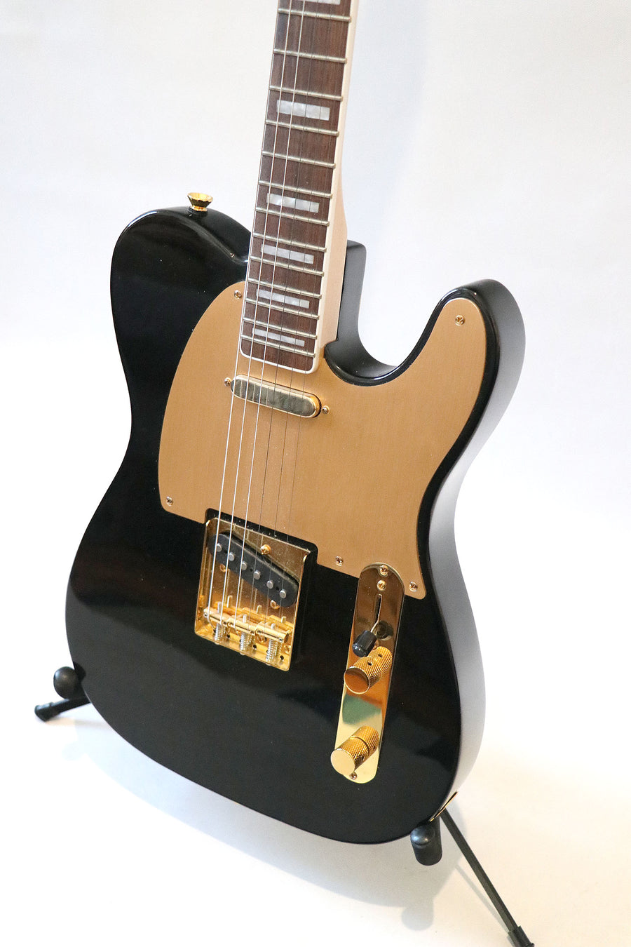 Fender Squier 40th Anniversary Telecaster, Gold Edition, Black