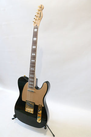 Fender Squier 40th Anniversary Telecaster, Gold Edition, Black