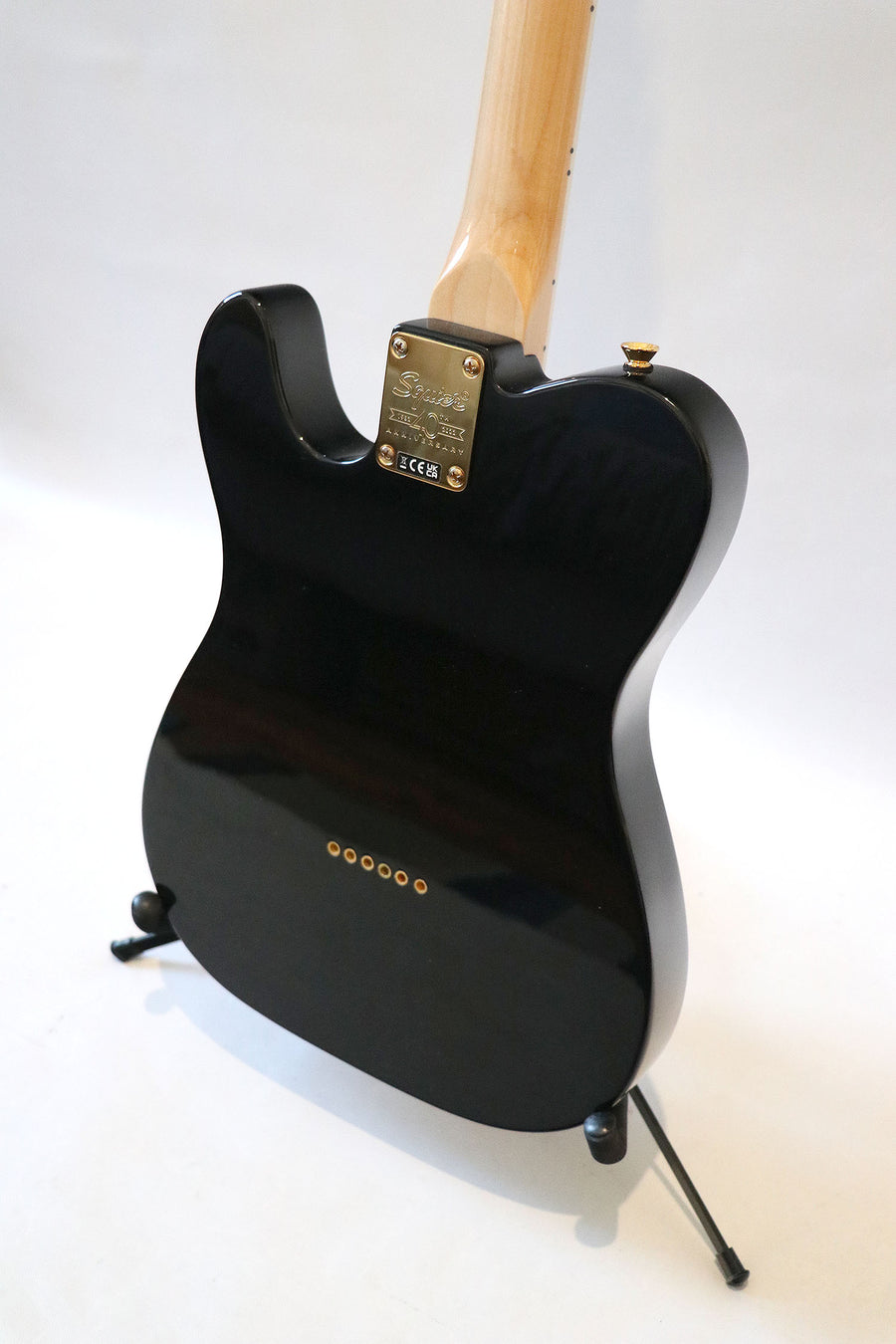 Fender Squier 40th Anniversary Telecaster, Gold Edition, Black