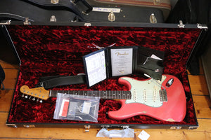 Fender LTD Custom Shop 64 Stratocaster 2019 Faded Fiesta Red