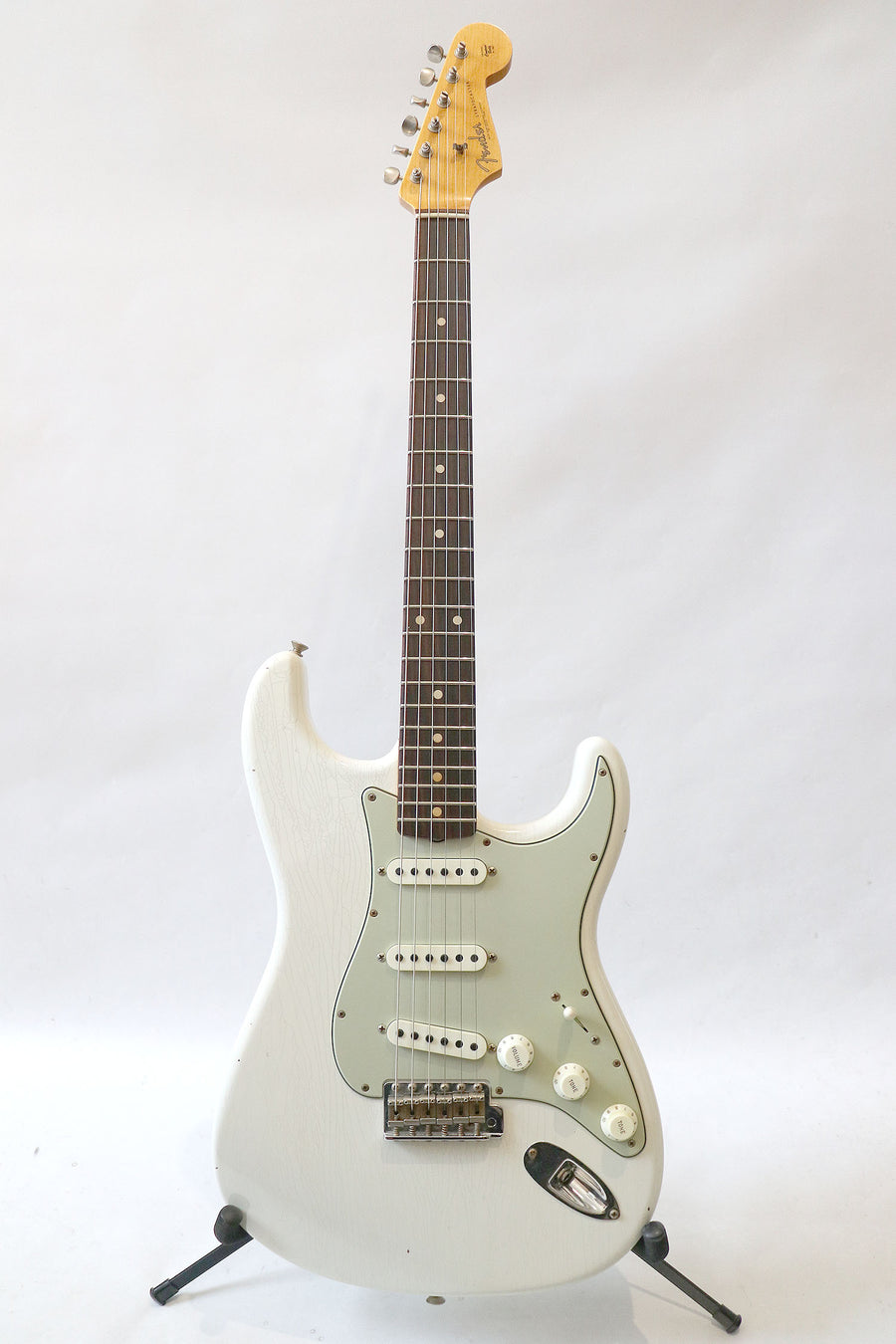 Fender Custom Shop '62/'63 Stratocaster Journeyman Relic - Aged Olympic White