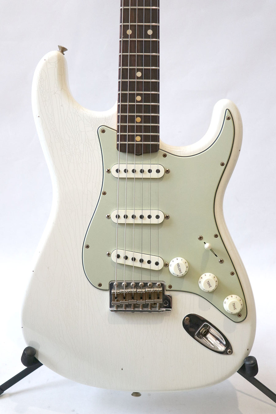 Fender Custom Shop '62/'63 Stratocaster Journeyman Relic - Aged Olympic White