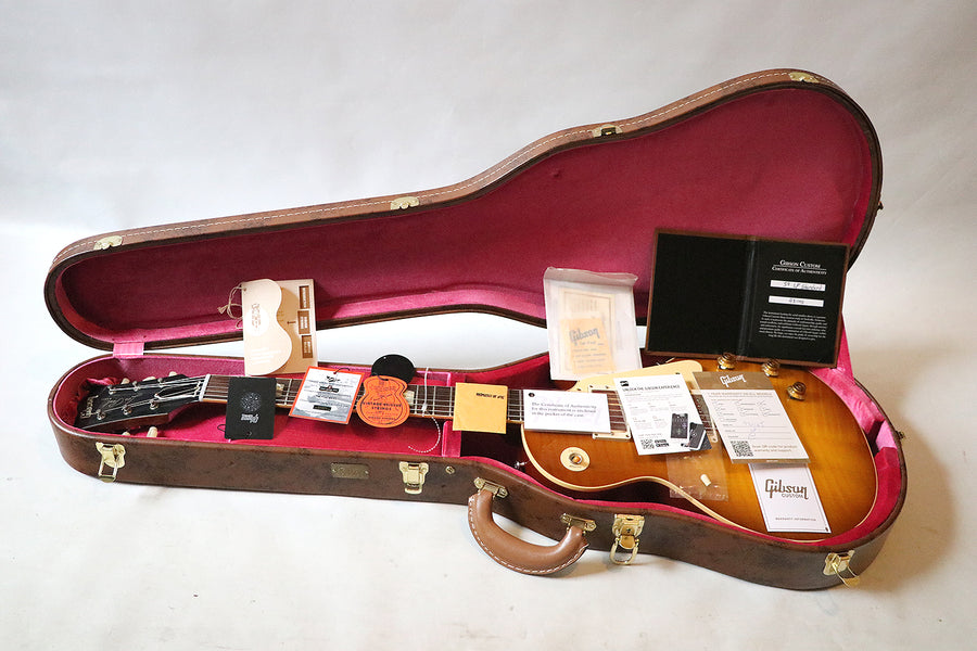 Gibson Les Paul 1959 Custom Shop Historic Les Paul Golden Poppy Burst - 2023