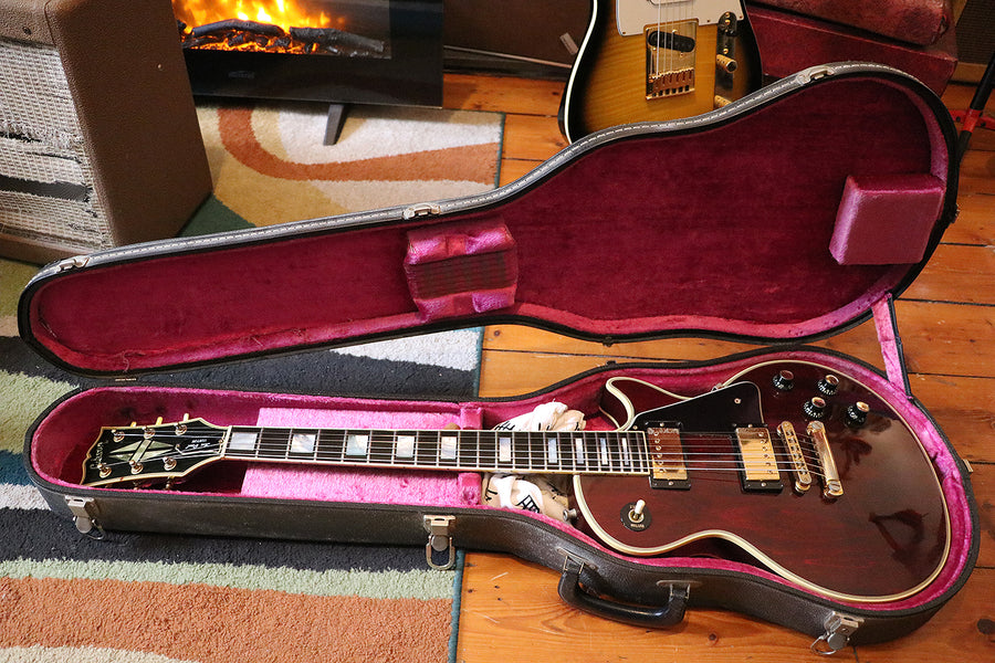 Gibson Les Paul Custom 1977 Wine Red