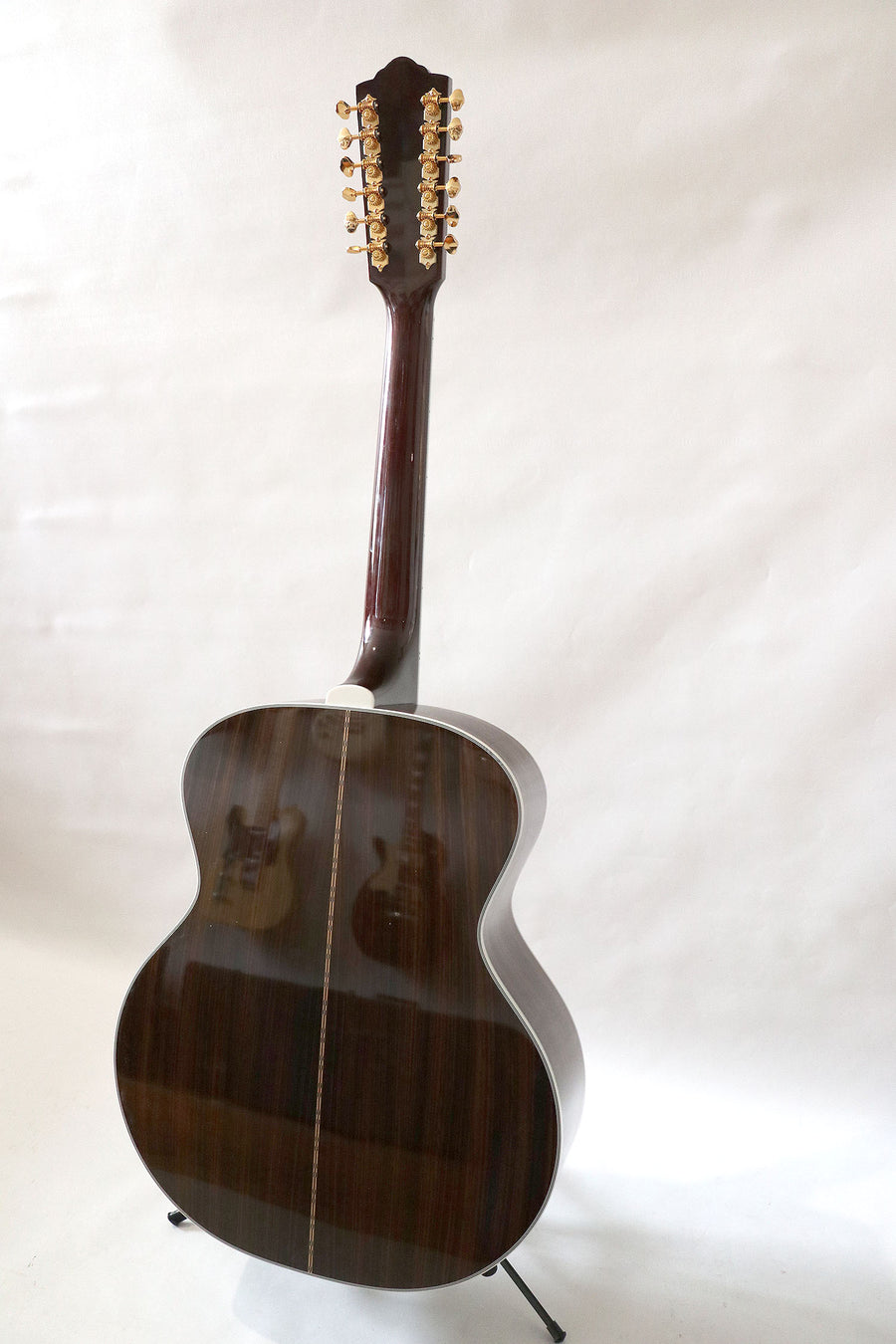 GUILD USA F-512E Sunburst JUMBO 12-STRING W/PICKUP & HARD CASE - Year 2023