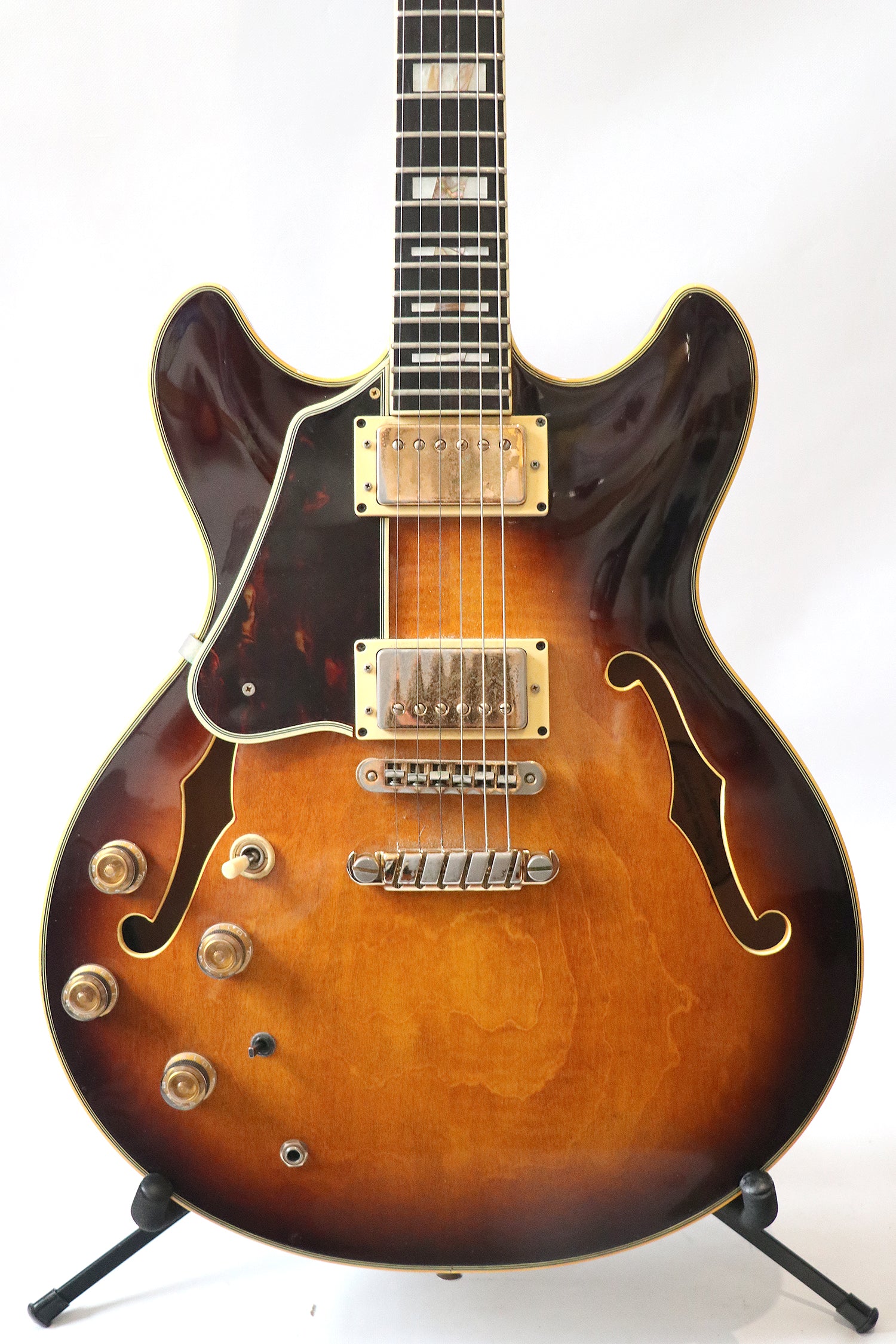 ibanez as200 1984年製 Ibanez Artist AS-200 1984 - Sunburst Flame Top Ohsc | Reverb