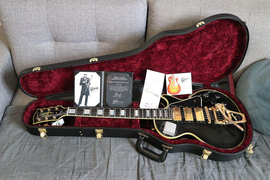 Gibson Custom Shop Jimmy Page Signature Les Paul Custom with Bigsby - year 2008