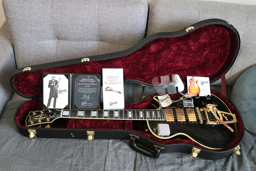 Gibson Custom Shop Jimmy Page Signature Les Paul Custom with Bigsby - year 2008