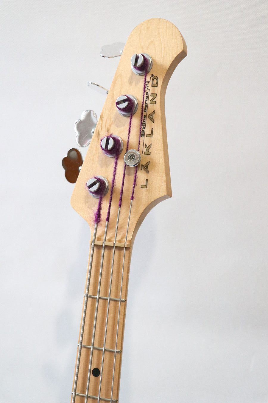 Lakland Skyline 44-01 Bass, 4-String - Black Gloss