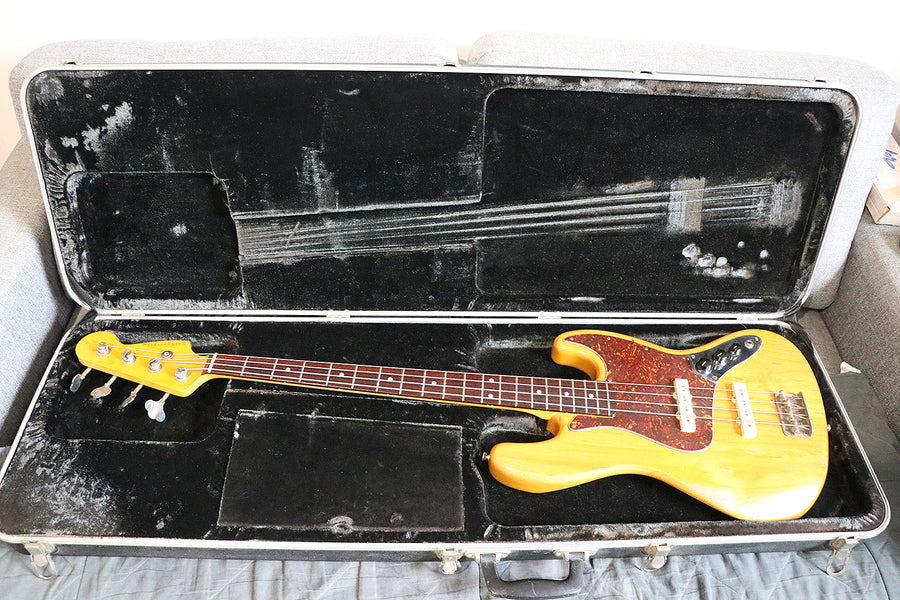 Nash Jazz Bass JB63 with Lindy Fralin pickups - year 2010