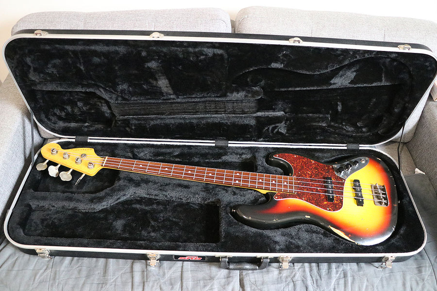 Nash JB63 bass with Lollar pickups - year 2011