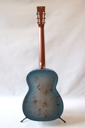 National Reso-Phonic NRP 'Barnyard Blue' Steel Resonator