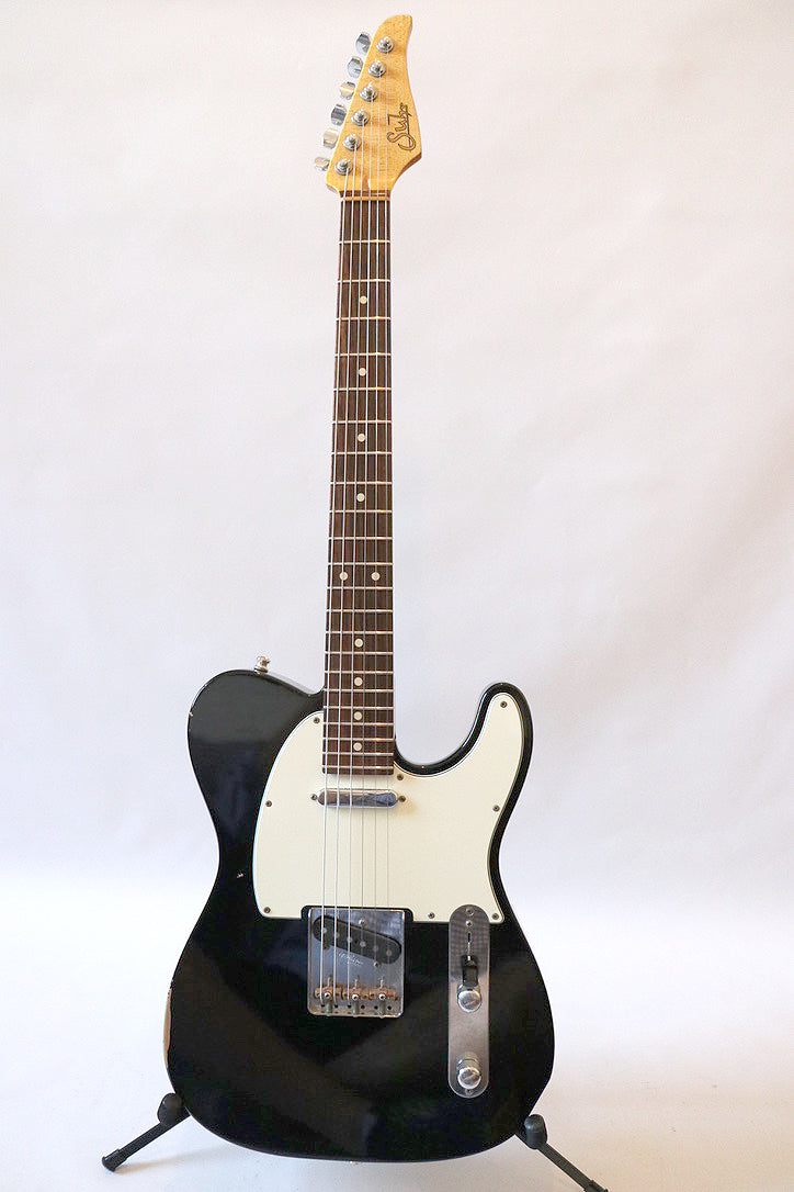 SUHR CLASSIC T ANTIQUE IN BLACK WITH ROSEWOOD FRETBOARD