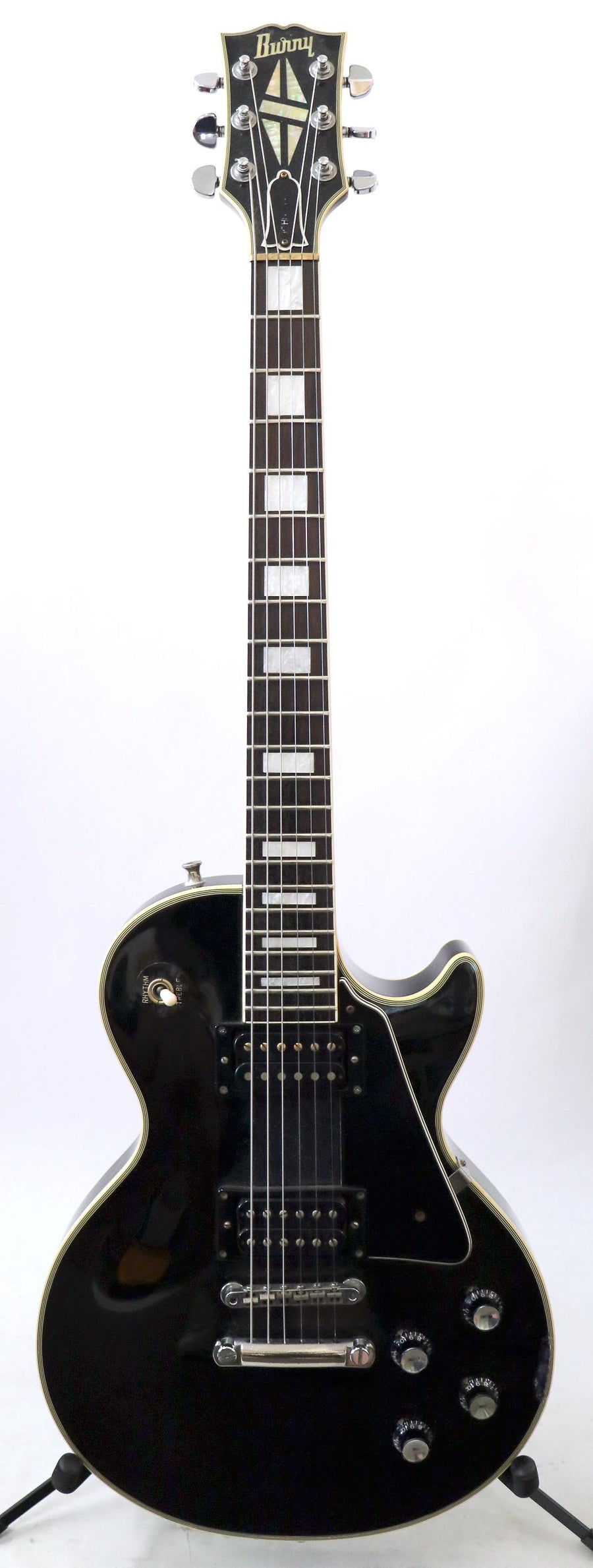 購入激安綺麗! Burny Les Paul Custom John Sykes 動画有 Modモデル ジョンサイクス レスポールカスタム フェルナンデス