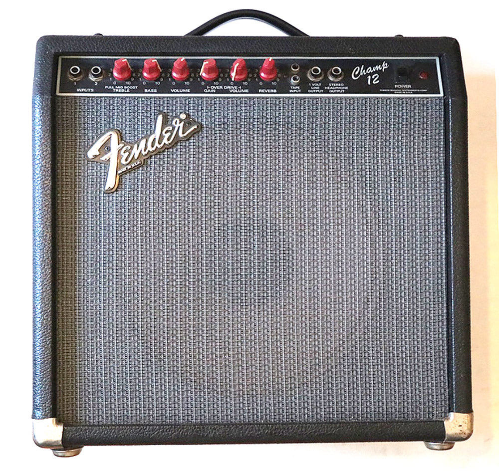 Fender Champ 12 'Red Knob' The Guitar Colonel