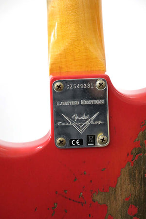 Fender Stratocaster Custom Shop Relic 63 Fiesta Red Ltd Ed