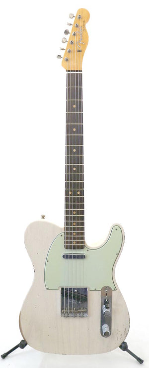 Fender Custom Shop Ltd Ed '63 Telecaster Ash Body Journeyman Relic Aged white Blonde