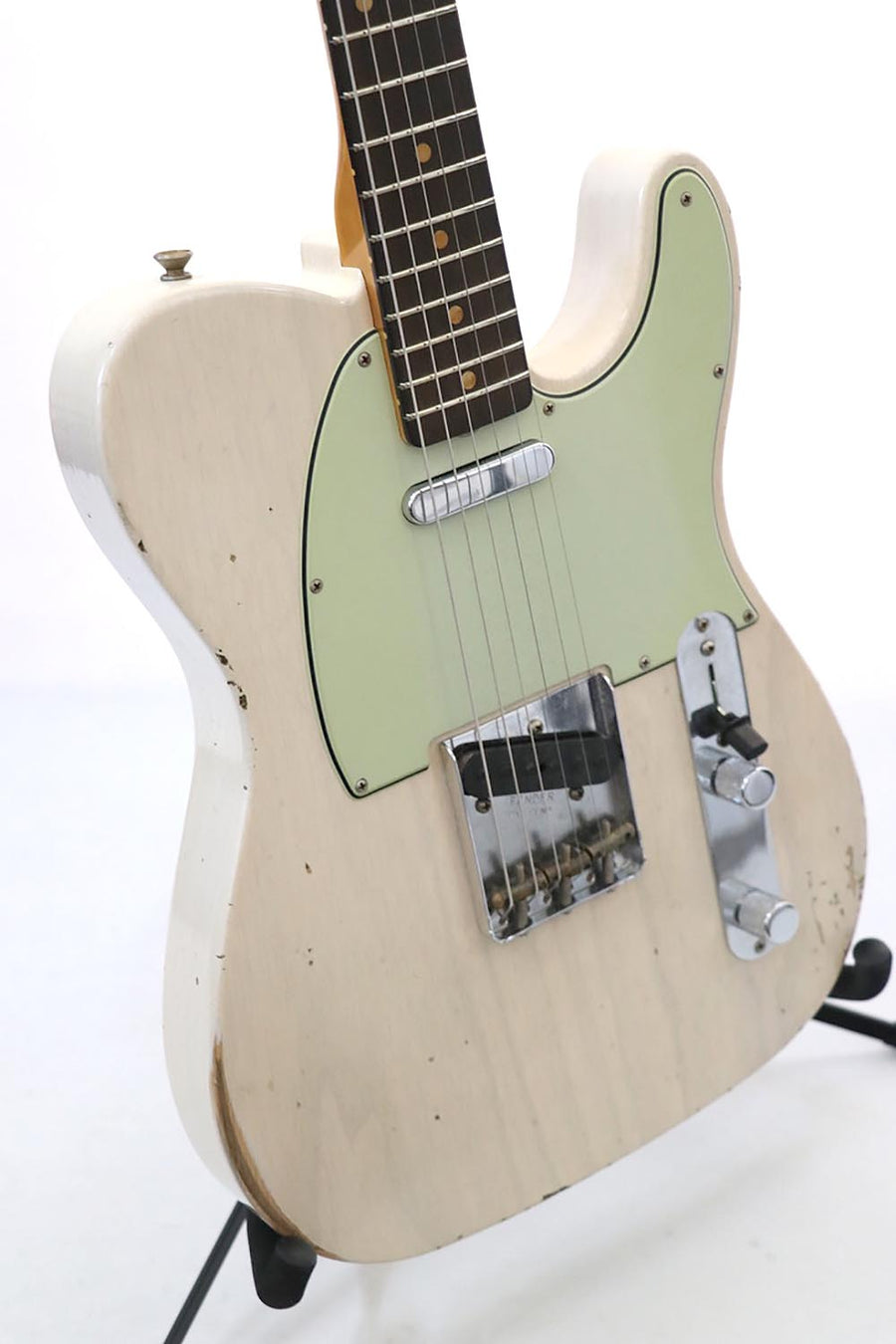Fender Custom Shop Ltd Ed '63 Telecaster Ash Body Journeyman Relic Aged white Blonde