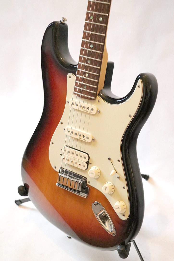 fender deluxe stratocaster hss tobacco sunburst Strat (680) this graceful performer with smooth Fender Deluxe Stratocaster HSS Tobacco