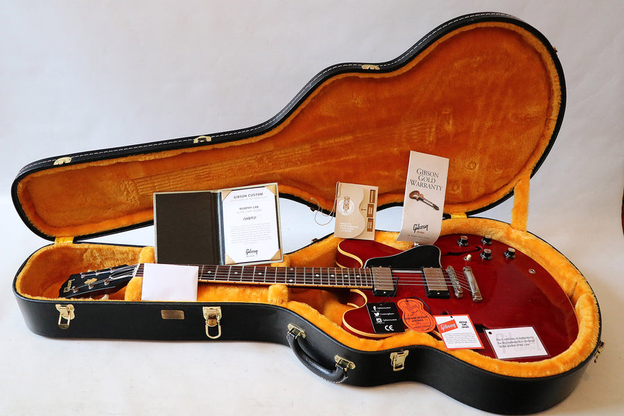 Gibson Custom Murphy Lab 1961 ES-335 Reissue Ultra Light Aged – The ...