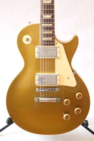 Gibson 2019 Custom Shop Les Paul 1957 Electric Guitar Gold Top VOS