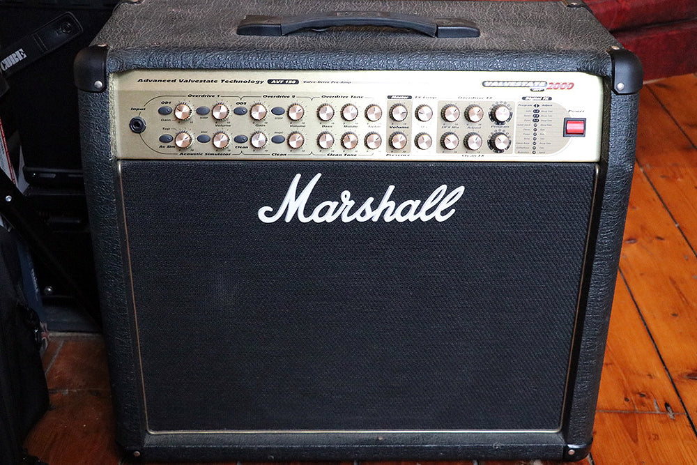 Marshall AVT275 4-Channel Stereo 75W 2x12 Valvestate Guitar Combo Amp – The  Guitar Colonel