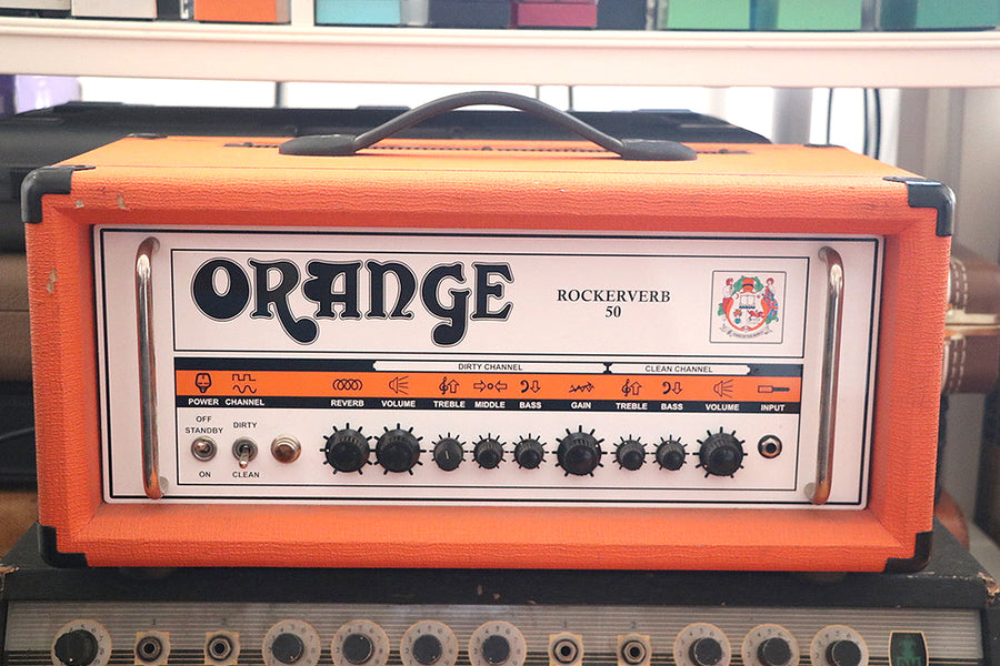 Orange Rockerverb 50 2-Channel 50-Watt Guitar Amp Head