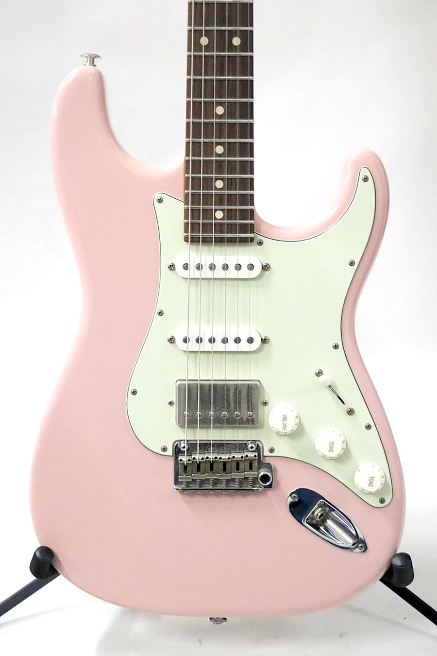 Suhr Mateus Asato Classic S Antique Signature Guitar - Shell Pink